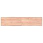 Preview: ARDEBO.de - Tischplatte 180x40x(2-6) cm Massivholz Behandelt Baumkante
