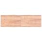 Preview: ARDEBO.de - Tischplatte 200x60x(2-6) cm Massivholz Behandelt Baumkante