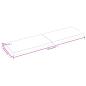 Preview: Tischplatte 200x60x(2-6) cm Massivholz Behandelt Baumkante