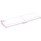 Preview: Tischplatte 200x60x(2-6) cm Massivholz Behandelt Baumkante