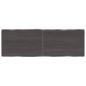 Preview: ARDEBO.de - Tischplatte 120x40x(2-4) cm Massivholz Behandelt Baumkante