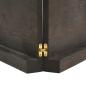Preview: Tischplatte 120x40x(2-6) cm Massivholz Behandelt Baumkante