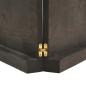 Preview: Tischplatte 140x40x(2-6) cm Massivholz Behandelt Baumkante