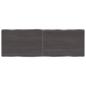 Preview: ARDEBO.de - Tischplatte 140x50x(2-4) cm Massivholz Behandelt Baumkante