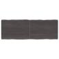 Preview: ARDEBO.de - Tischplatte 140x50x(2-6) cm Massivholz Behandelt Baumkante
