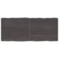 Preview: ARDEBO.de - Tischplatte 140x60x(2-6) cm Massivholz Behandelt Baumkante