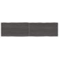 Preview: ARDEBO.de - Tischplatte 160x40x(2-6) cm Massivholz Behandelt Baumkante