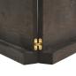 Preview: Tischplatte 160x40x(2-6) cm Massivholz Behandelt Baumkante