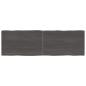 Preview: ARDEBO.de - Tischplatte 160x50x(2-4) cm Massivholz Behandelt Baumkante