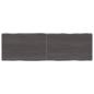 Preview: ARDEBO.de - Tischplatte 160x50x(2-6) cm Massivholz Behandelt Baumkante
