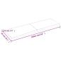 Preview: Tischplatte 160x50x(2-6) cm Massivholz Behandelt Baumkante
