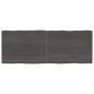 Preview: ARDEBO.de - Tischplatte 160x60x(2-4) cm Massivholz Behandelt Baumkante