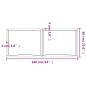 Preview: Tischplatte 160x60x(2-4) cm Massivholz Behandelt Baumkante
