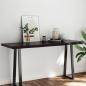 Preview: ARDEBO.de - Tischplatte 160x60x(2-6) cm Massivholz Behandelt Baumkante