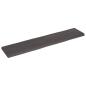 Preview: Tischplatte 180x40x(2-6) cm Massivholz Behandelt Baumkante