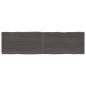 Preview: ARDEBO.de - Tischplatte 180x50x(2-6) cm Massivholz Behandelt Baumkante