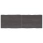 Preview: ARDEBO.de - Tischplatte 180x60x(2-4) cm Massivholz Behandelt Baumkante