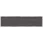 Preview: ARDEBO.de - Tischplatte 200x50x(2-6) cm Massivholz Behandelt Baumkante