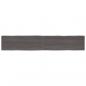 Preview: Tischplatte 220x40x(2-6) cm Massivholz Behandelt Baumkante
