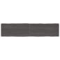 Preview: ARDEBO.de - Tischplatte 220x50x(2-6) cm Massivholz Behandelt Baumkante