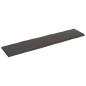 Preview: Tischplatte 220x50x(2-6) cm Massivholz Behandelt Baumkante