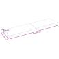 Preview: Tischplatte 220x60x(2-6) cm Massivholz Behandelt Baumkante