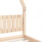 Preview: Kinderbett 80x200 cm Massivholz Kiefer