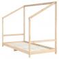 Preview: Kinderbett 90x200 cm Massivholz Kiefer