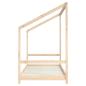 Preview: Kinderbett 90x200 cm Massivholz Kiefer
