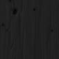 Preview: Kinderbett mit Schubladen Schwarz 90x200 cm Massivholz Kiefer