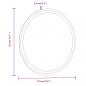 Preview: LED-Badspiegel 70 cm Rund
