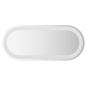 Preview: LED-Badspiegel 70x30 cm Oval