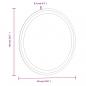 Preview: LED-Badspiegel 60 cm Rund