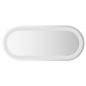 Preview: ARDEBO.de - LED-Badspiegel 60x25 cm Oval