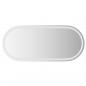 Preview: LED-Badspiegel 100x45 cm Oval