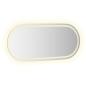 Preview: LED-Badspiegel 100x45 cm Oval