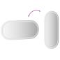 Preview: LED-Badspiegel 100x45 cm Oval