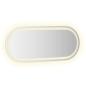 Preview: LED-Badspiegel 90x40 cm Oval