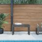 Preview: ARDEBO.de - Gartenbank Grau 80x38x45 cm Massivholz Kiefer