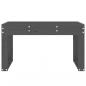 Preview: Gartenbank Grau 80x38x45 cm Massivholz Kiefer