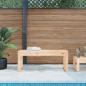 Preview: ARDEBO.de - Gartenbank 110x38x45 cm Massivholz Kiefer