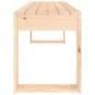 Preview: Gartenbank 110x38x45 cm Massivholz Kiefer