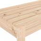 Preview: Gartenbank 110x38x45 cm Massivholz Kiefer