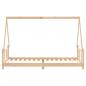 Preview: Kinderbett 90x200 cm Massivholz Kiefer