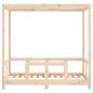 Preview: Kinderbett 70x140 cm Massivholz Kiefer