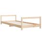 Preview: Kinderbett 80x200 cm Massivholz Kiefer