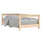 Preview: Kinderbett 70x140 cm Massivholz Kiefer