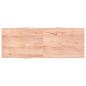 Preview: ARDEBO.de - Tischplatte 160x60x(2-4) cm Massivholz Behandelt Baumkante