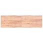 Preview: ARDEBO.de - Tischplatte 200x60x(2-4) cm Massivholz Behandelt Baumkante