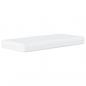 Preview: Tagesbett mit Matratze Hellgrau 90x200 cm Samt